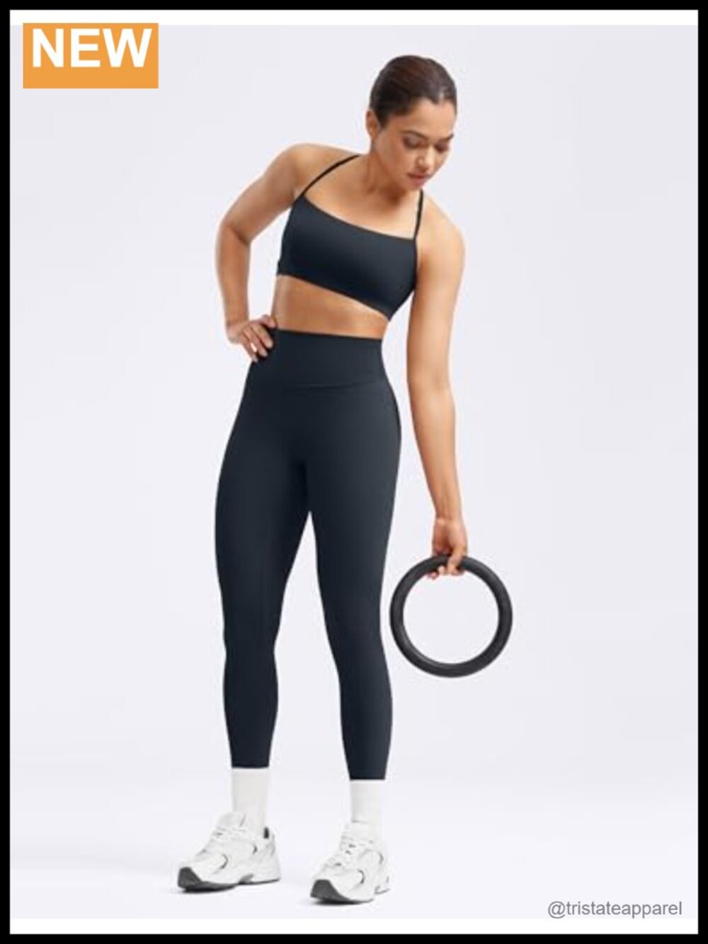 No Front Seam High Waisted Yoga Leggings 25" 28" Buttery Soft Stretchy Athletic - Picture 4 of 5